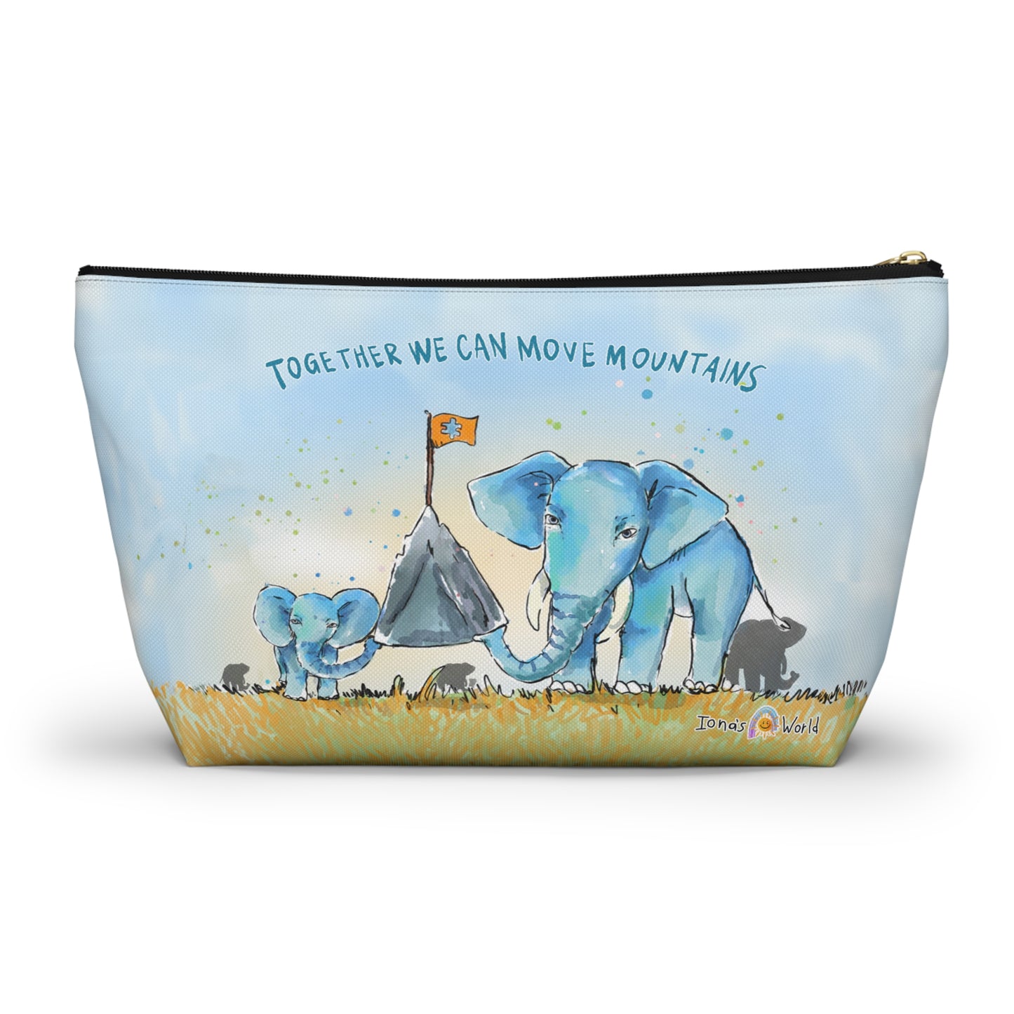 TOGETHER WE CAN MOVE MOUNTAINS - ACCESSORY POUCH