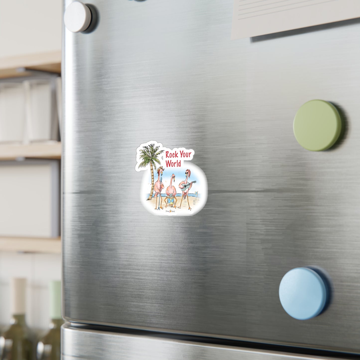 ROCK YOUR WORLD - DECAL