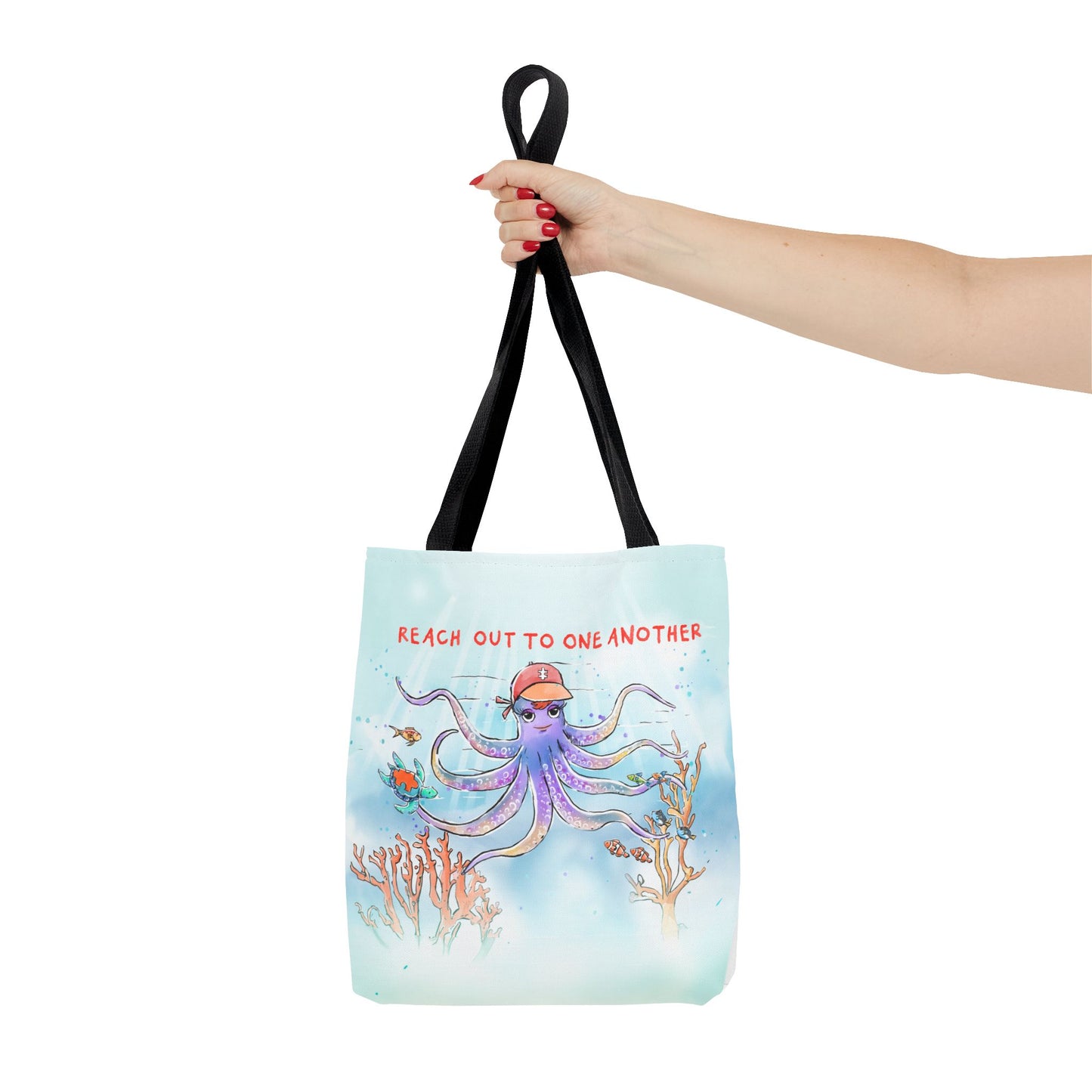 REACH OUT TO ONE ANOTHER - TOTE BAG