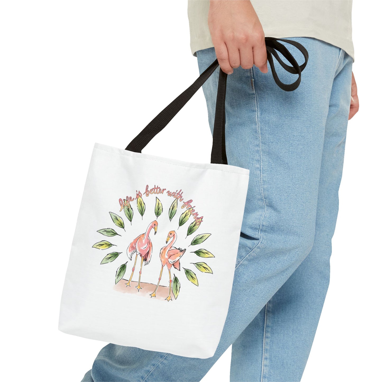 LIFE IS BETTER WITH FRIENDS - TOTE BAG