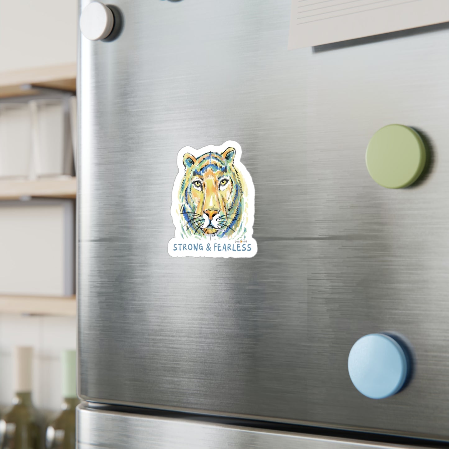 STRONG & FEARLESS - DECAL