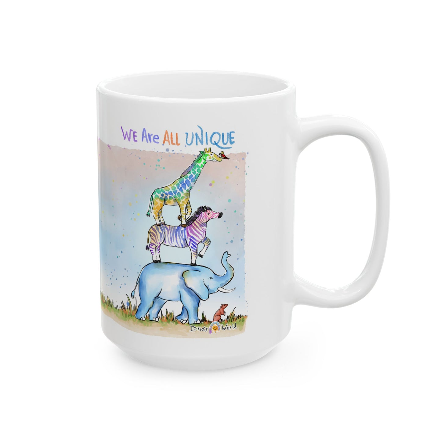 WE ARE ALL UNIQUE - INSPIRATIONAL MUG