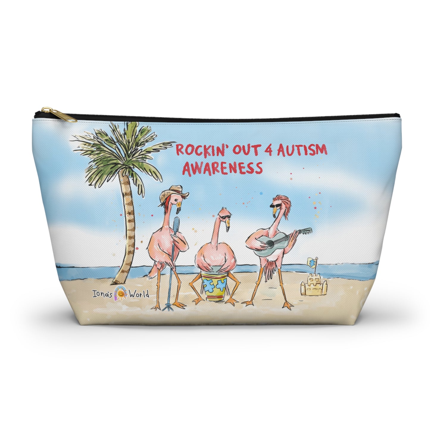 ROCKIN' OUT 4 AUTISM AWARENESS - ACCESSORY POUCH