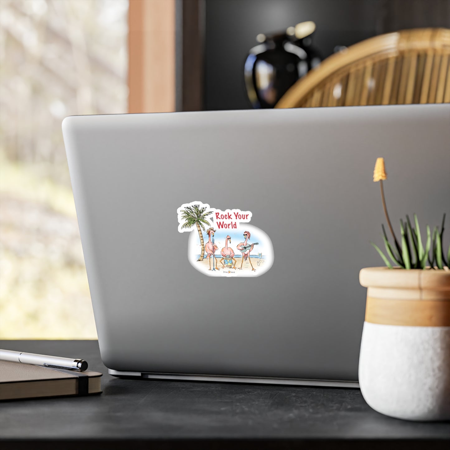 ROCK YOUR WORLD - DECAL