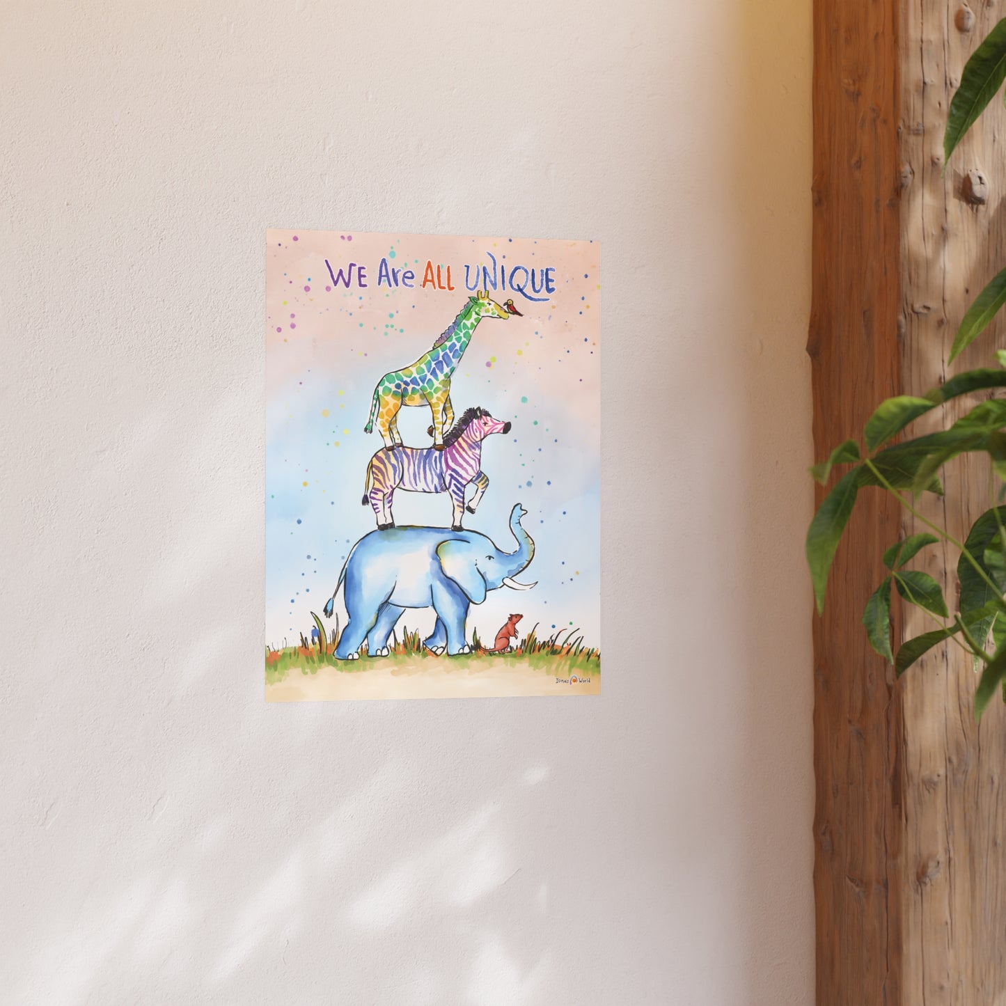 WE ARE ALL UNIQUE | POSTER
