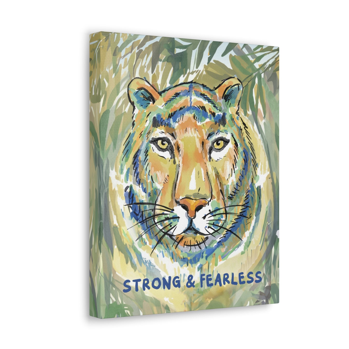 STRONG & FEARLESS - INSPIRATIONAL WALL ART