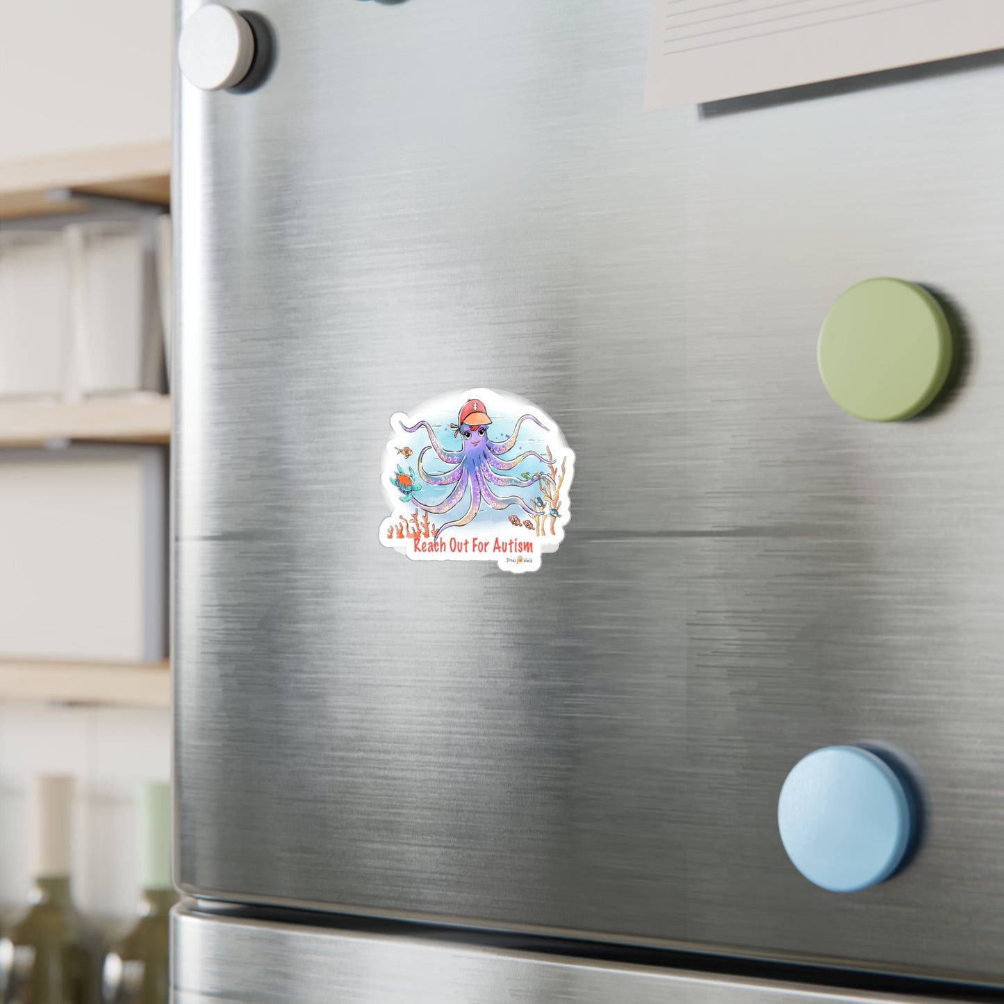 REACH OUT FOR AUTISM - DECAL