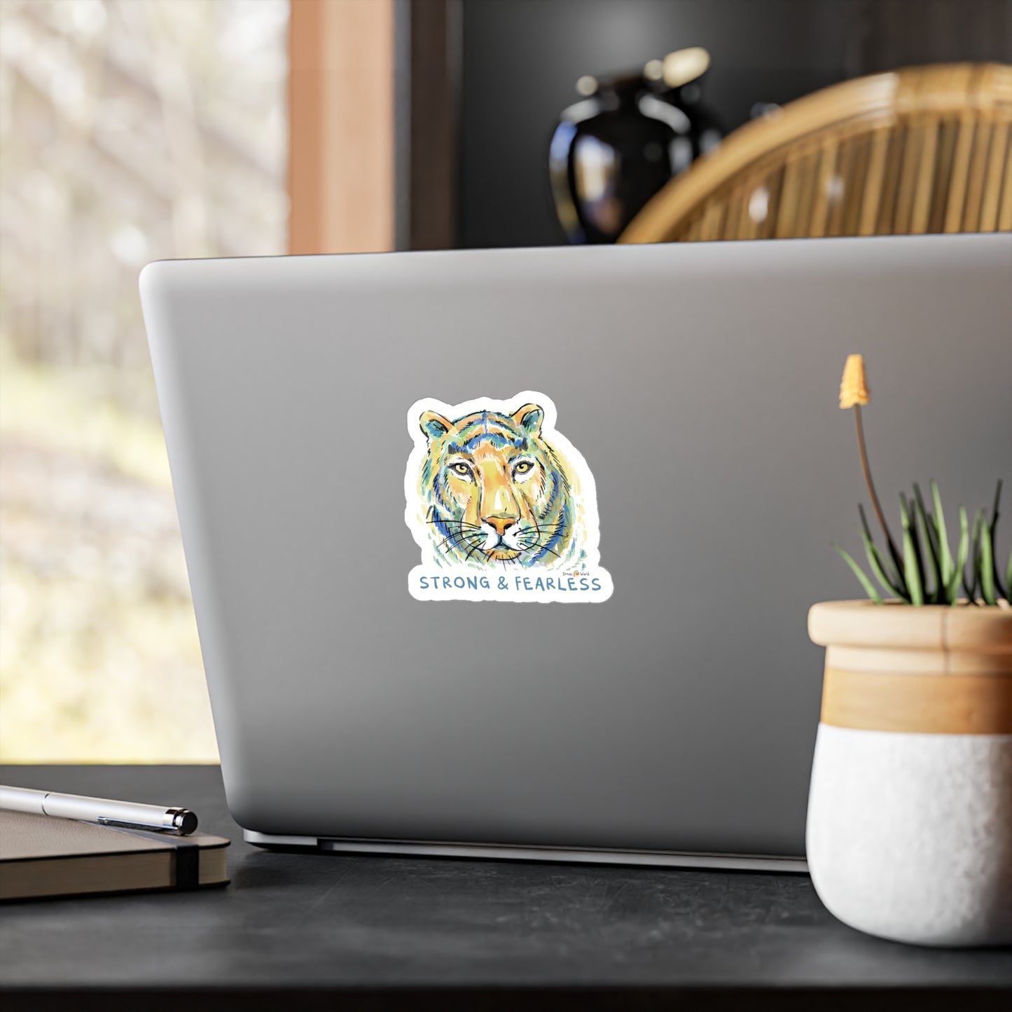 STRONG & FEARLESS - DECAL