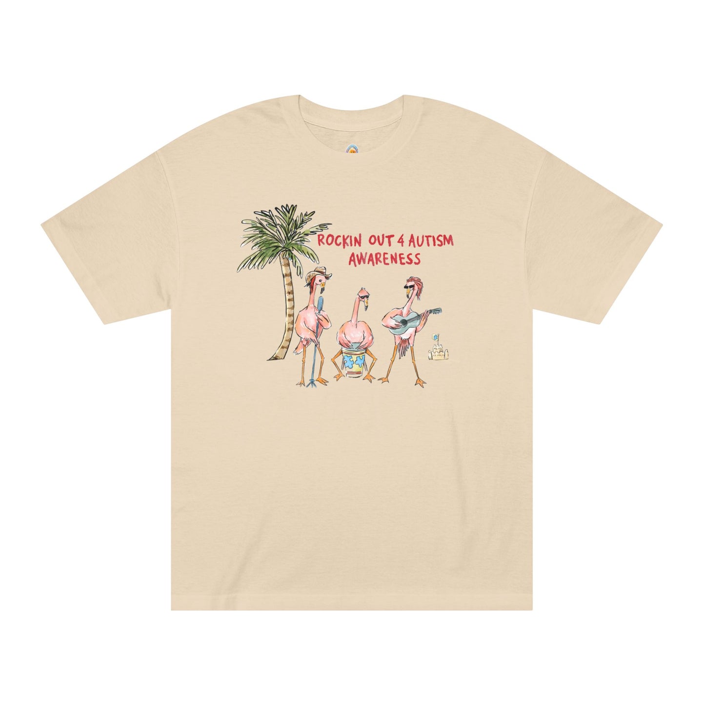 ROCKIN' OUT 4 AUTISM AWARENESS - UNISEX TEE