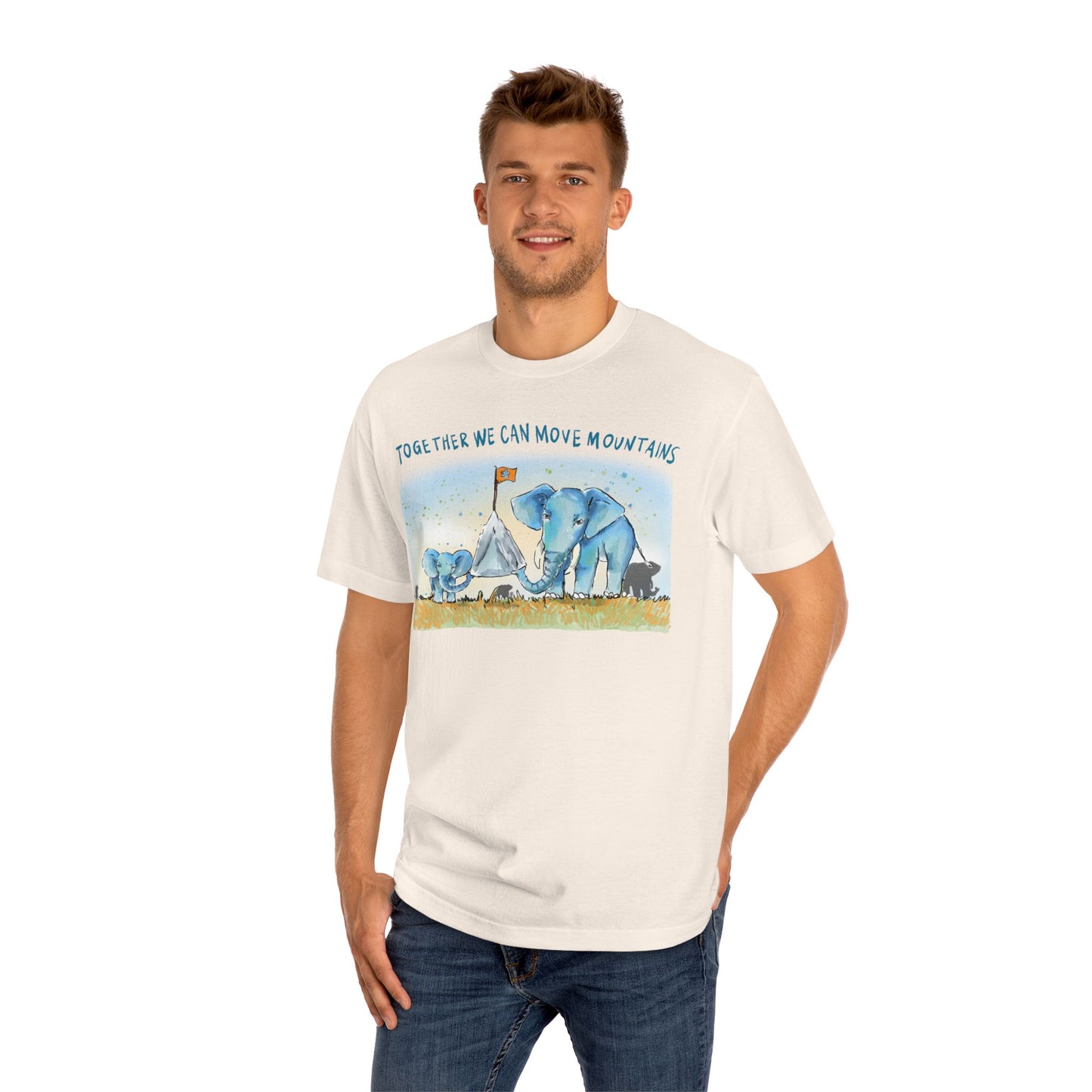 TOGETHER WE CAN MOVE MOUNTAINS - UNISEX TEE
