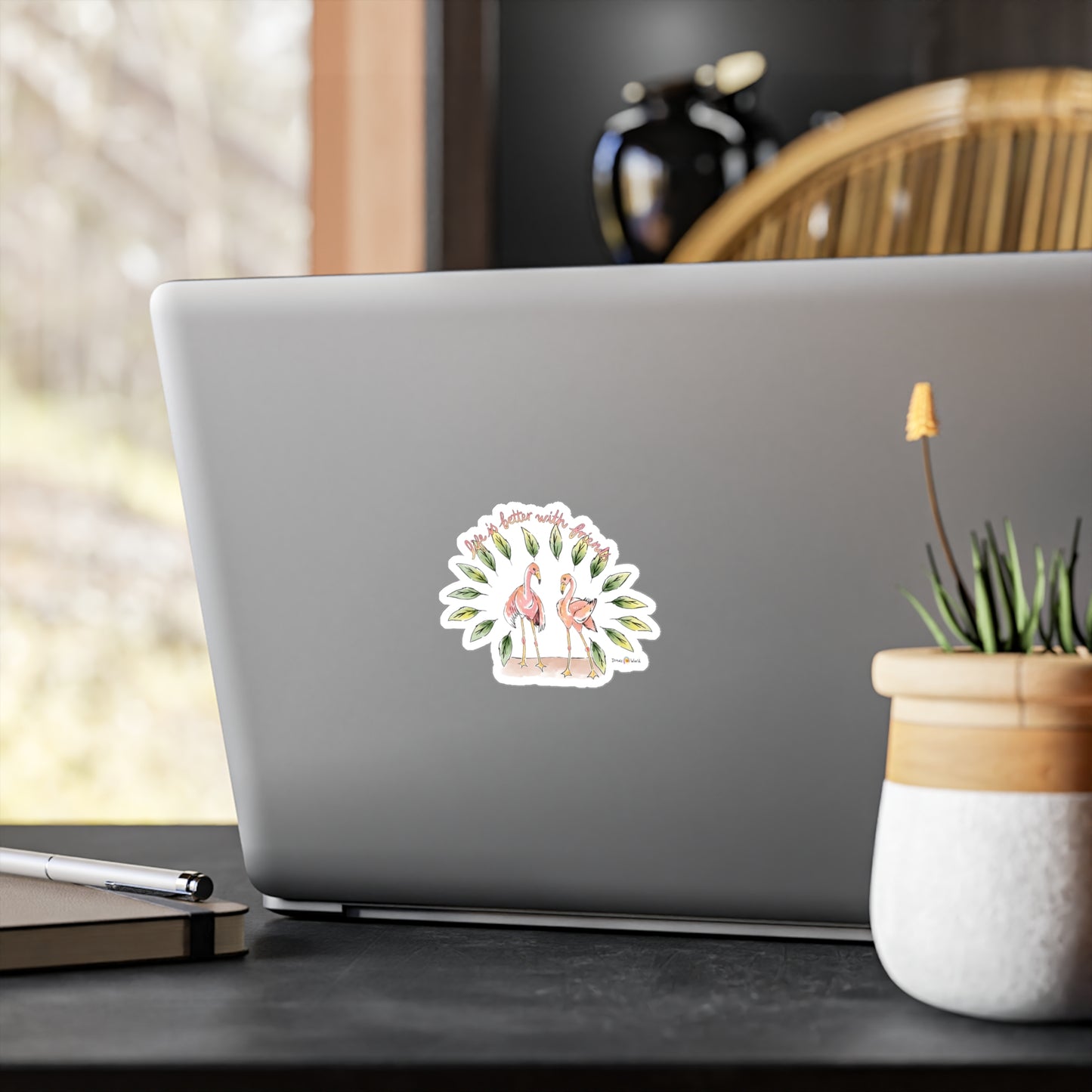 LIFE IS BETTER WITH FRIENDS - DECAL