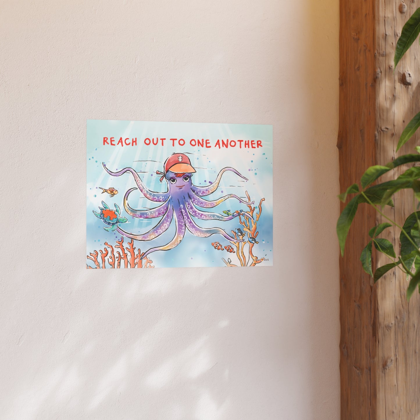 REACH OUT TO ONE ANOTHER | POSTER