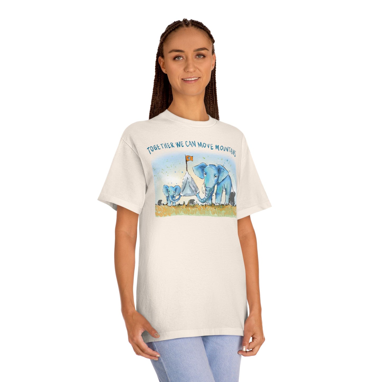 TOGETHER WE CAN MOVE MOUNTAINS - UNISEX TEE