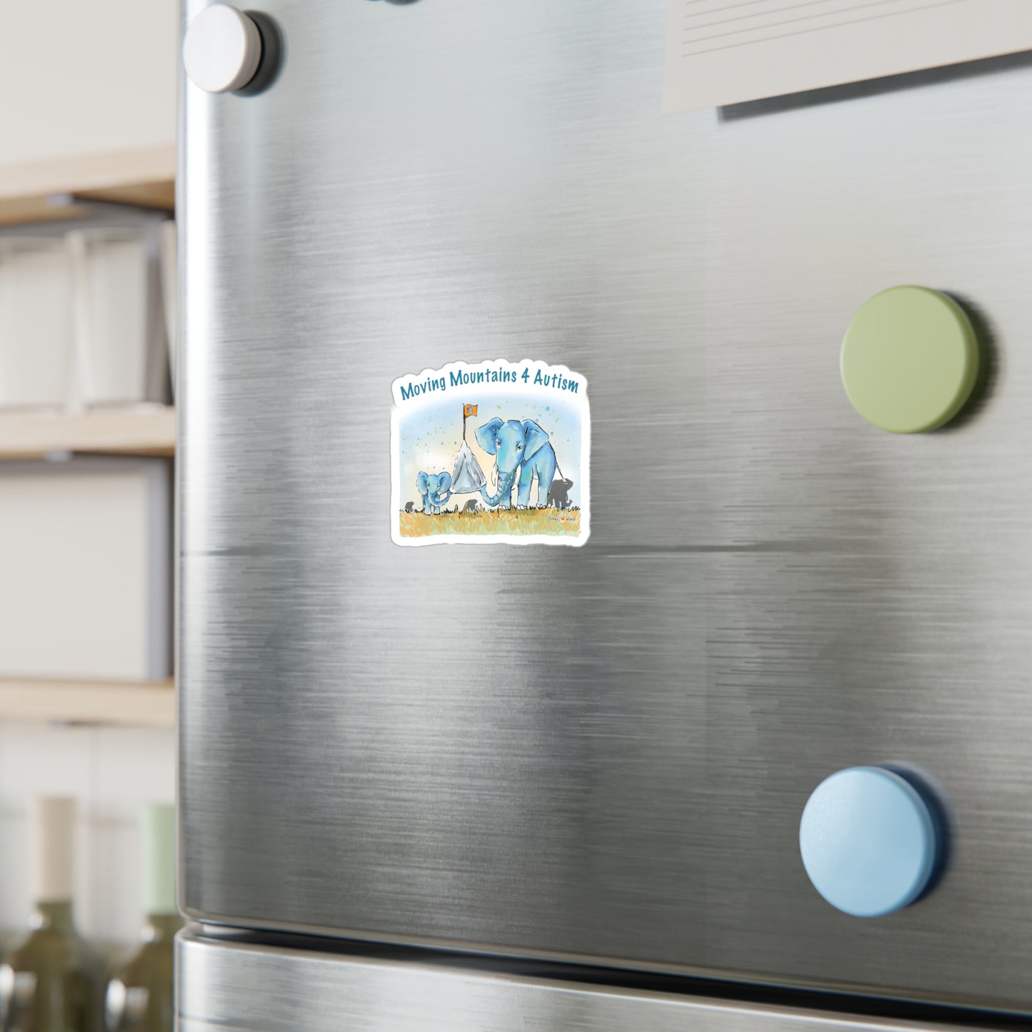 MOVING MOUNTAINS 4 AUTISM - DECAL