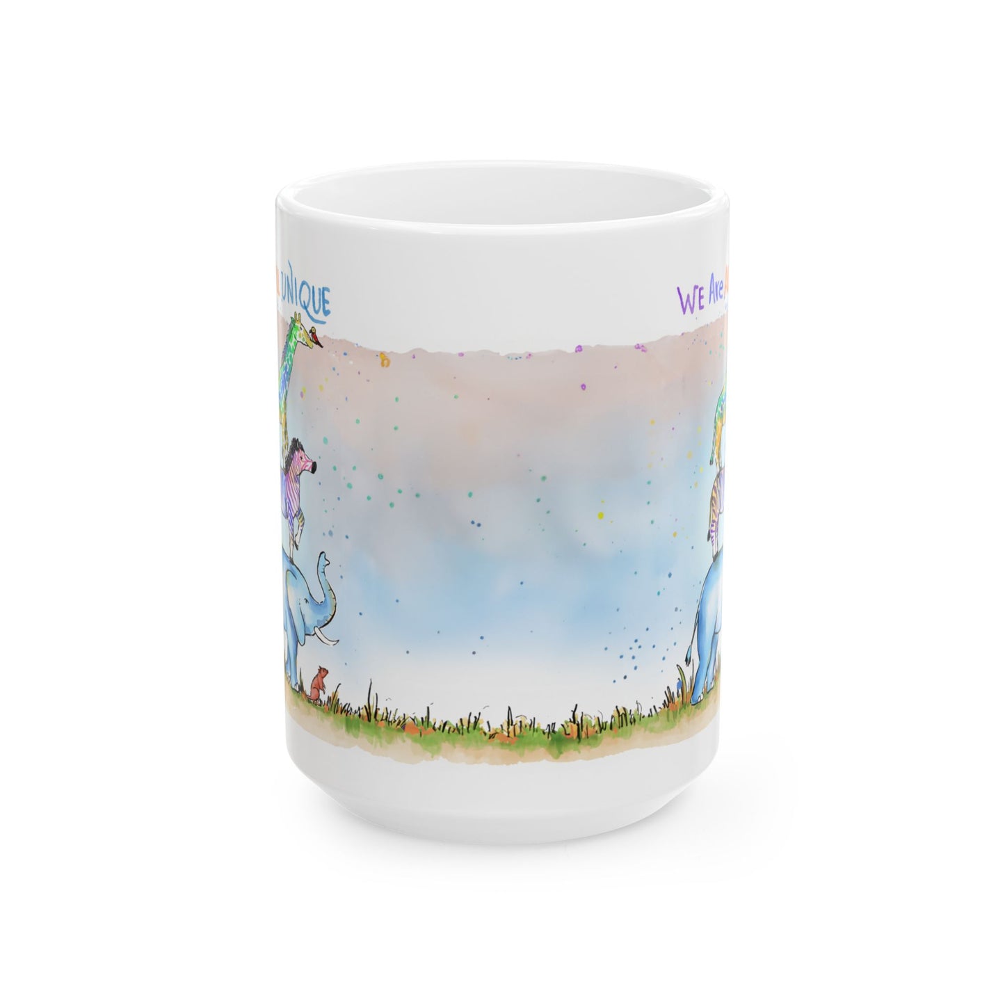 WE ARE ALL UNIQUE - INSPIRATIONAL MUG