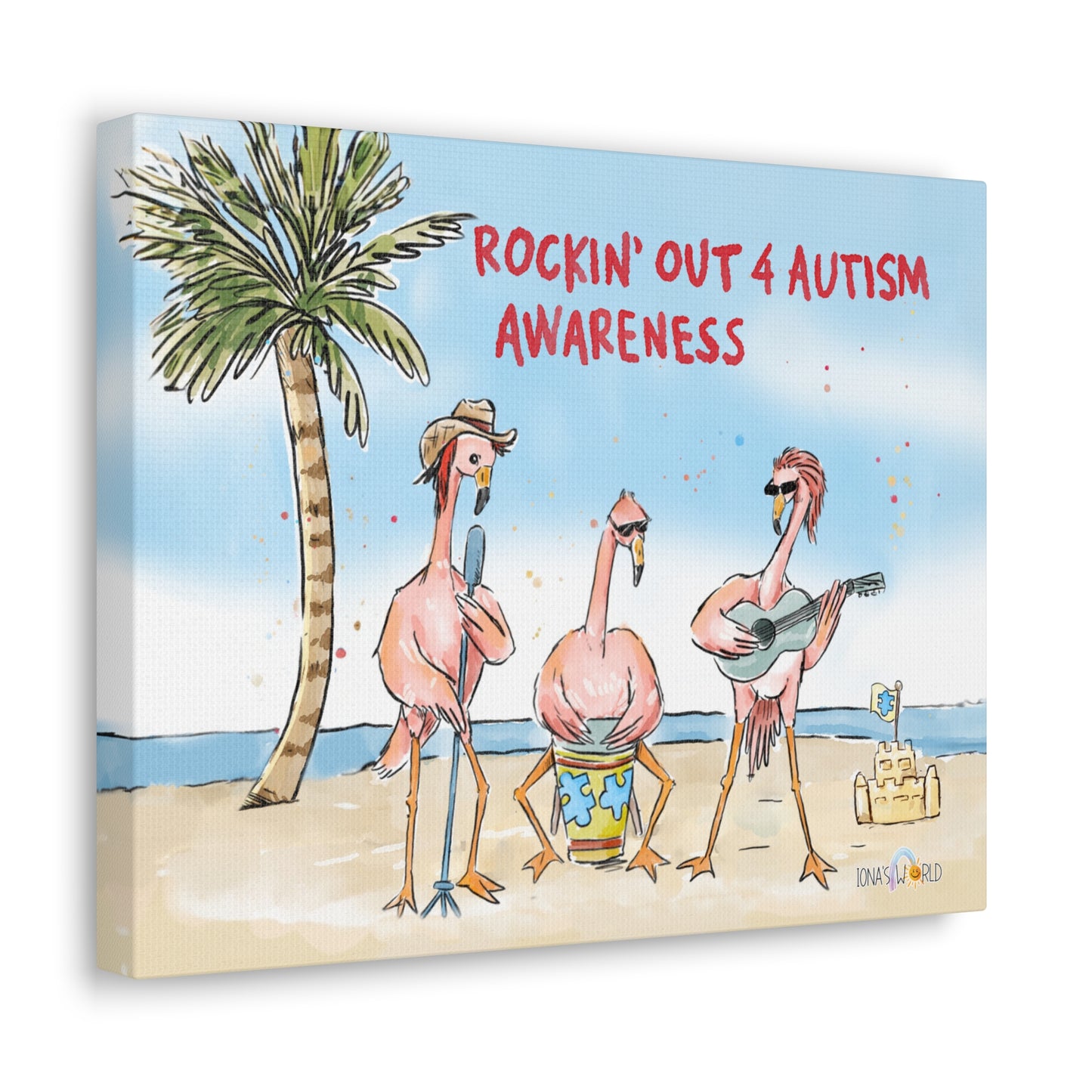 ROCKIN' OUT 4 AUTISM AWARENESS - INSPIRATIONAL WALL ART