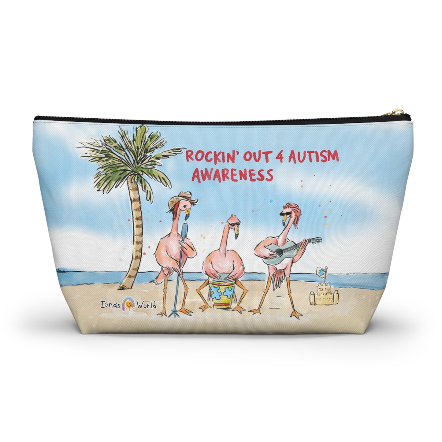 ROCKIN' OUT 4 AUTISM AWARENESS - ACCESSORY POUCH