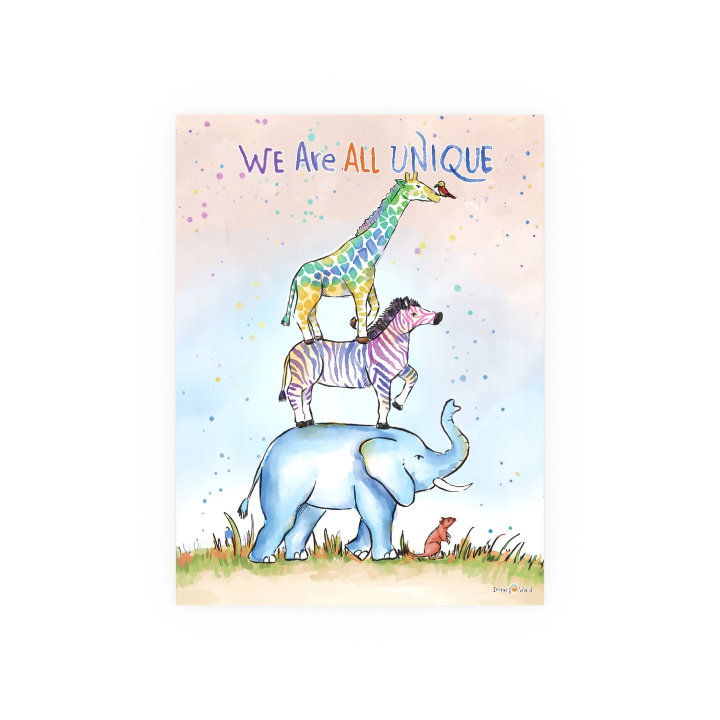 WE ARE ALL UNIQUE | POSTER