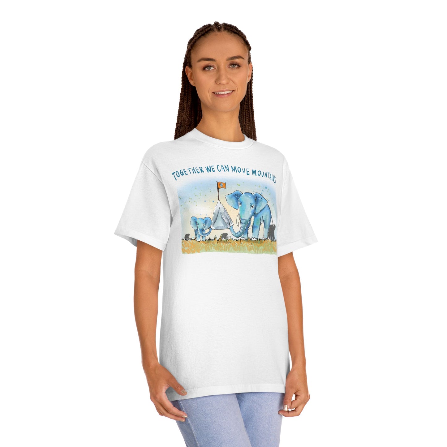 TOGETHER WE CAN MOVE MOUNTAINS - UNISEX TEE