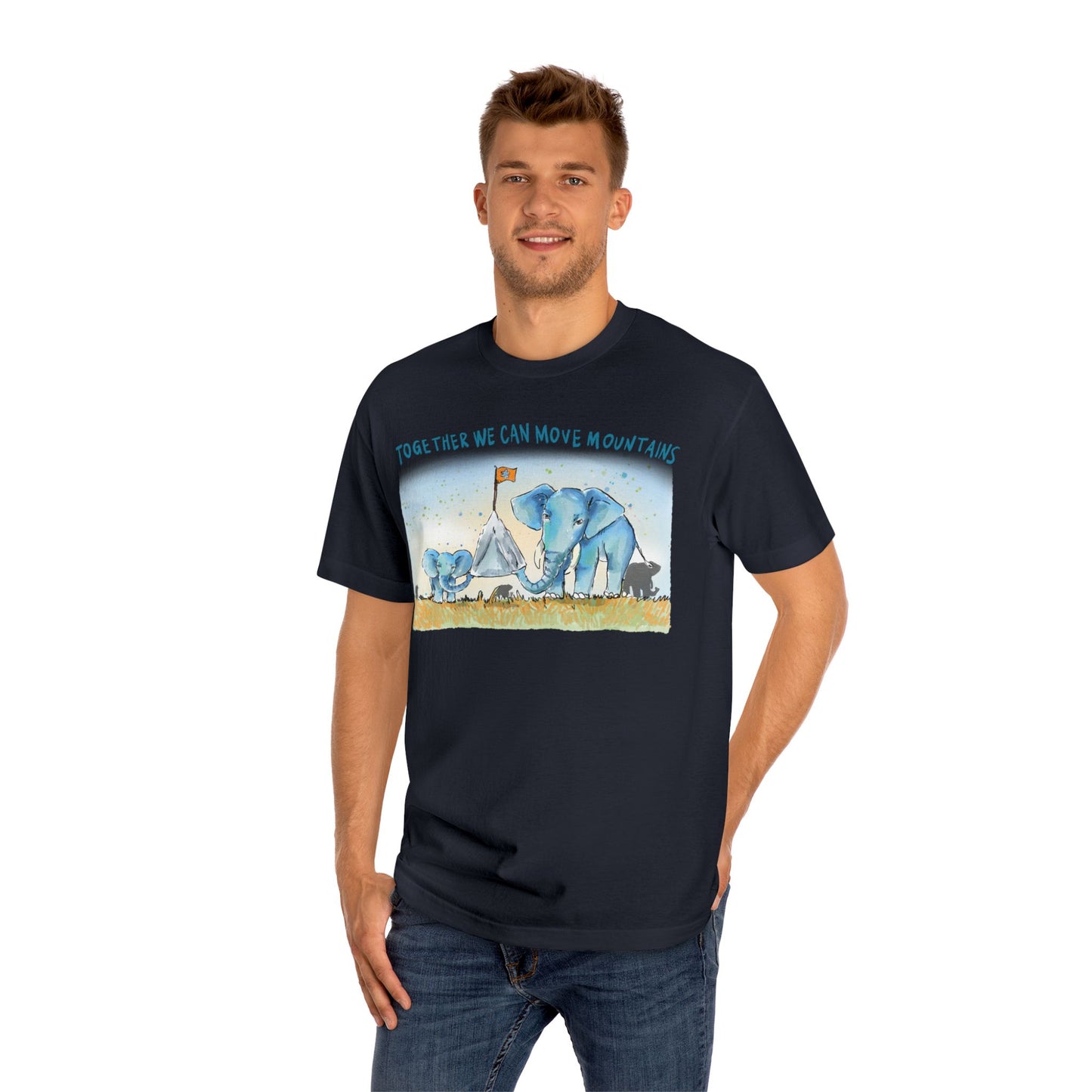 TOGETHER WE CAN MOVE MOUNTAINS - UNISEX TEE