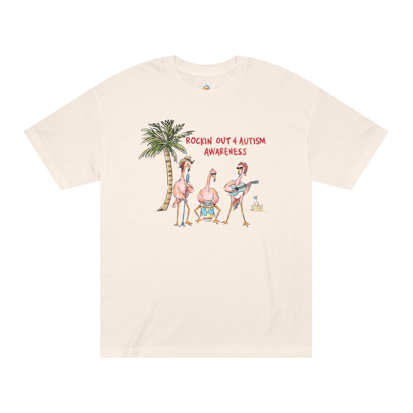 ROCKIN' OUT 4 AUTISM AWARENESS - UNISEX TEE