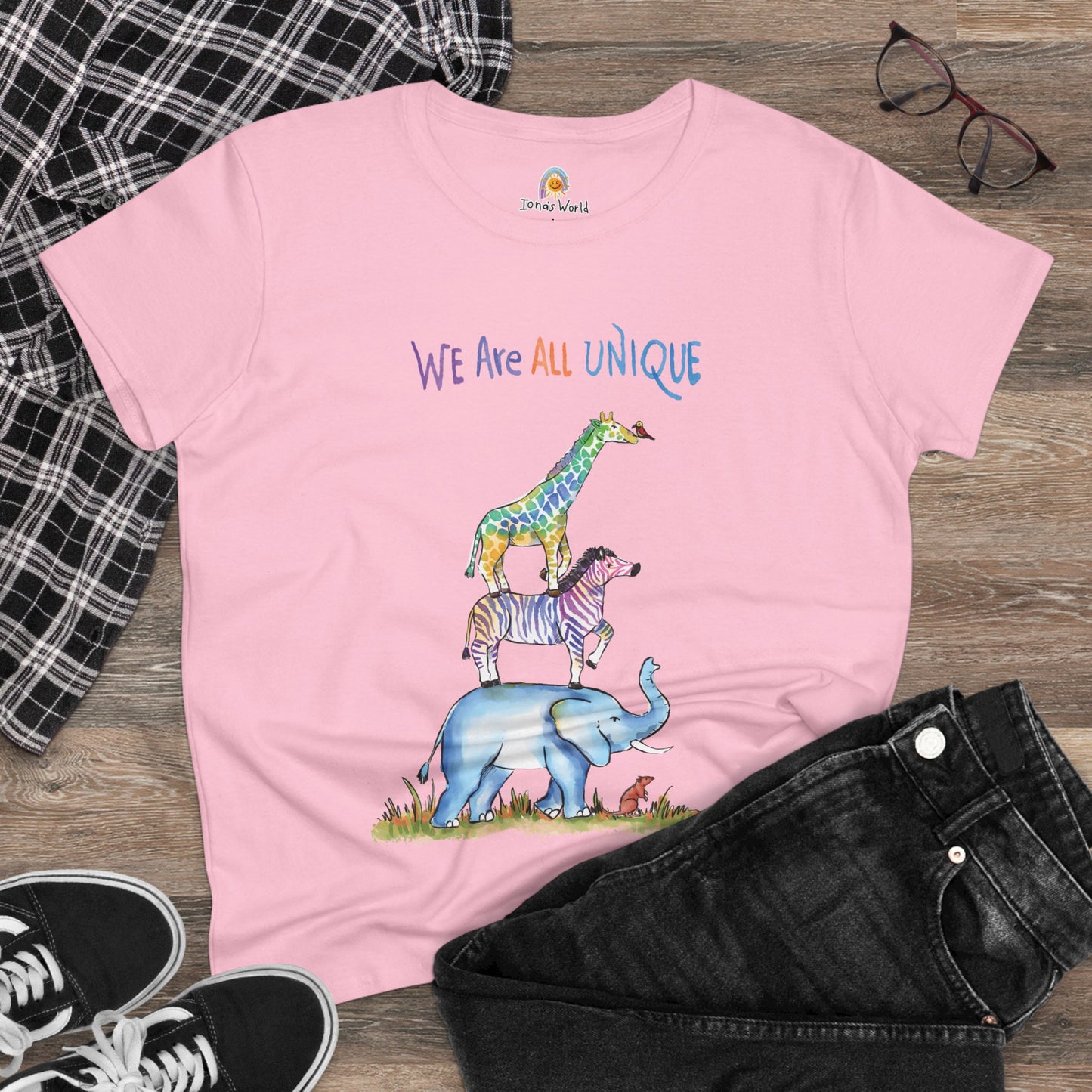 WE ARE ALL UNIQUE - WOMEN'S SHIRT