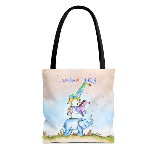 WE ARE ALL UNIQUE - TOTE BAG