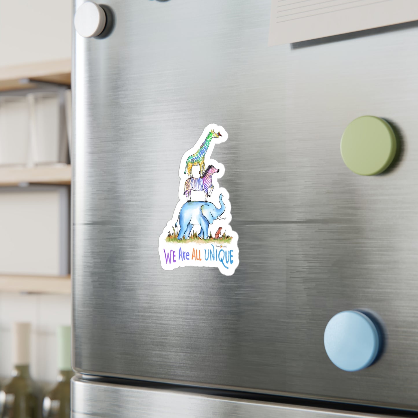 WE ARE ALL UNIQUE - DECAL