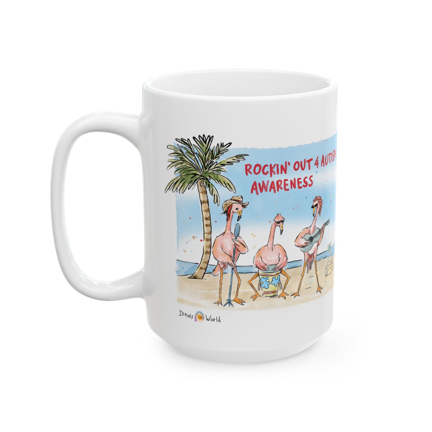 ROCKIN' OUT 4 AUTISM AWARENESS - INSPIRATIONAL MUG