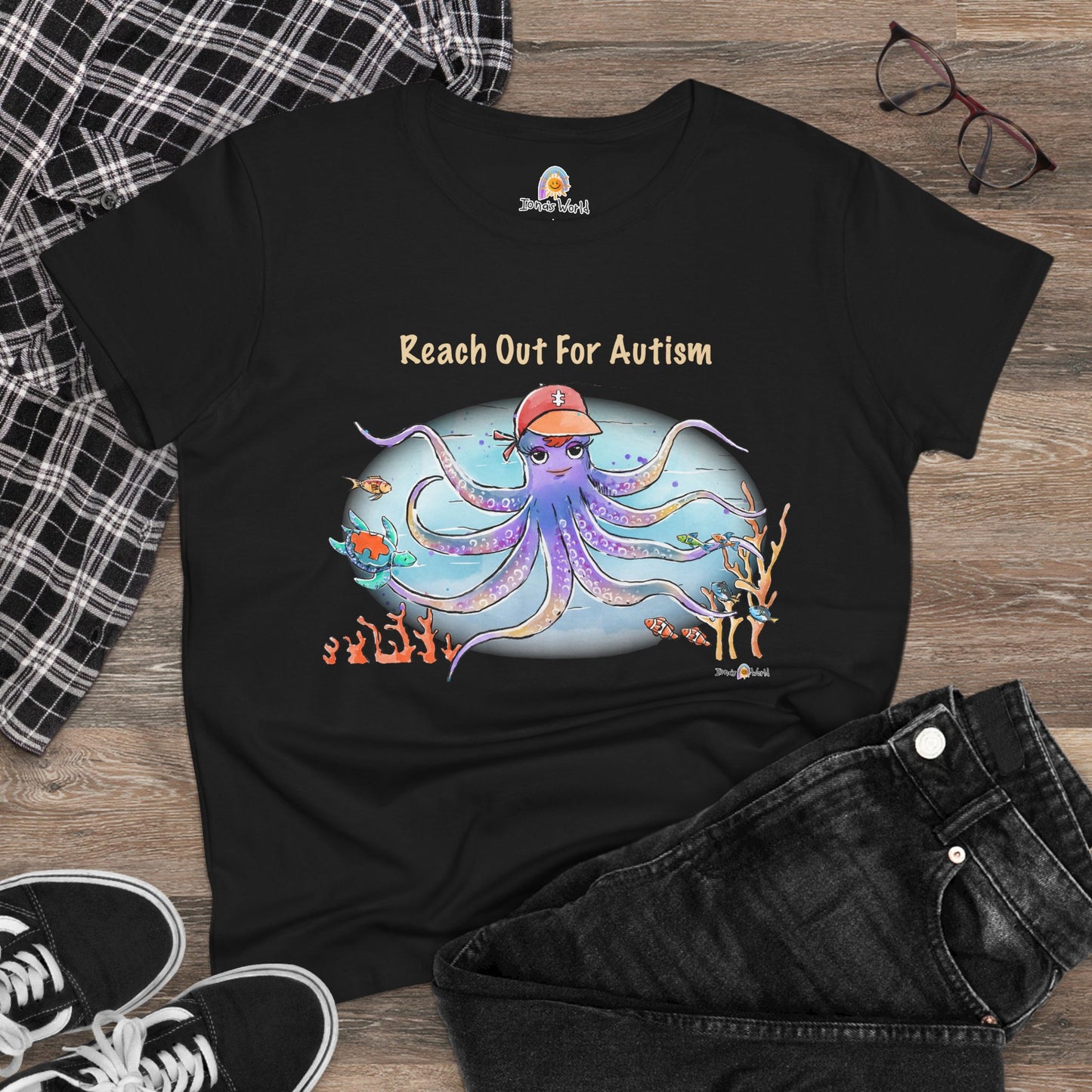 REACH OUT FOR AUTISM - WOMEN'S SHIRT
