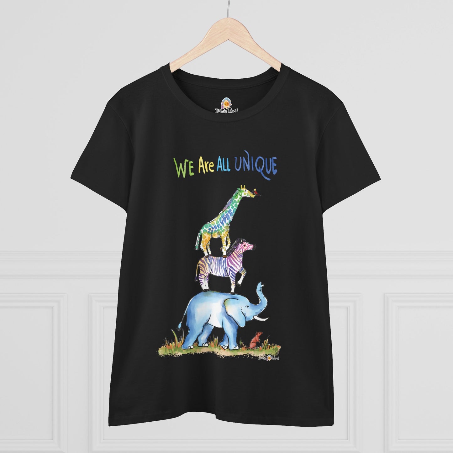 WE ARE ALL UNIQUE - WOMEN'S SHIRT