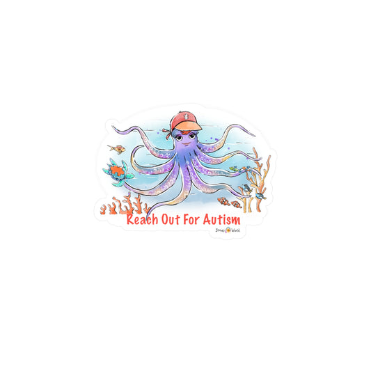 REACH OUT FOR AUTISM - DECAL