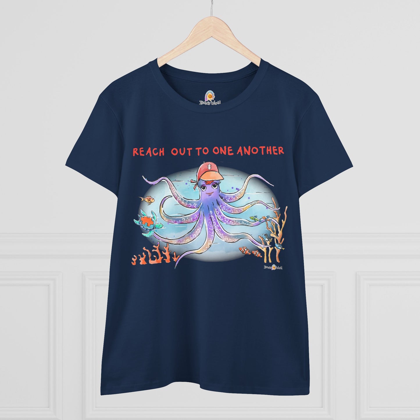 REACH OUT TO ONE ANOTHER - WOMEN'S SHIRT