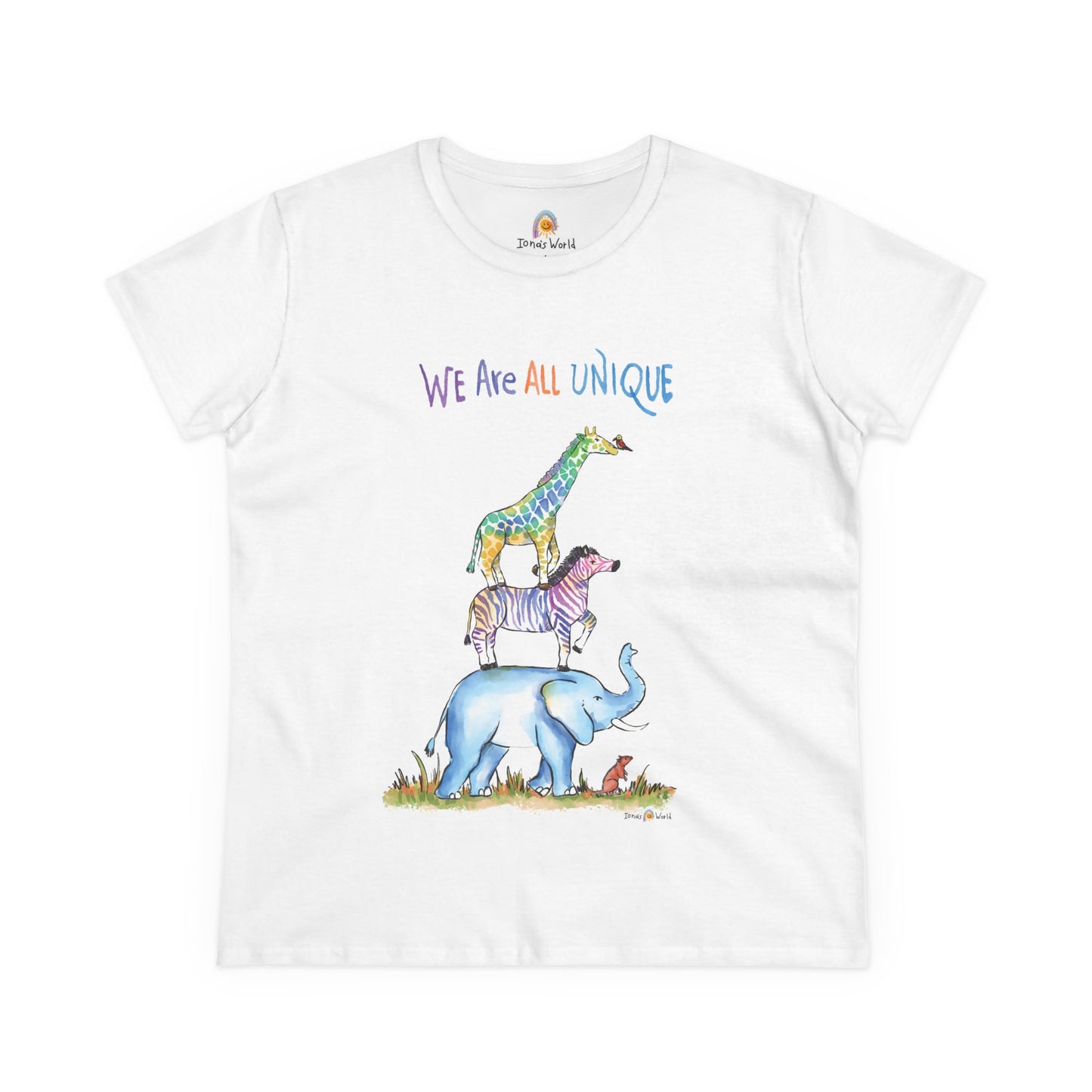 WE ARE ALL UNIQUE - WOMEN'S SHIRT