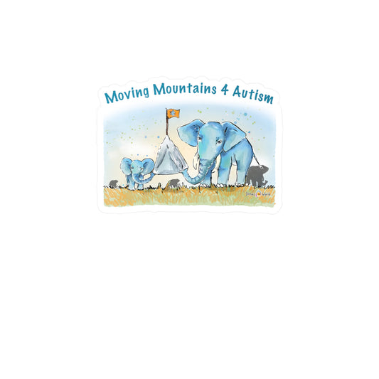 MOVING MOUNTAINS 4 AUTISM - DECAL