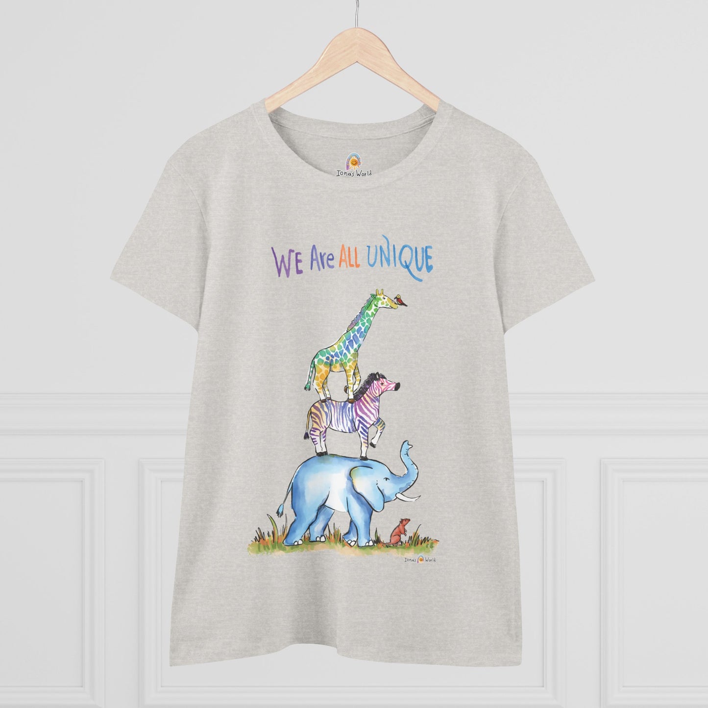 WE ARE ALL UNIQUE - WOMEN'S SHIRT