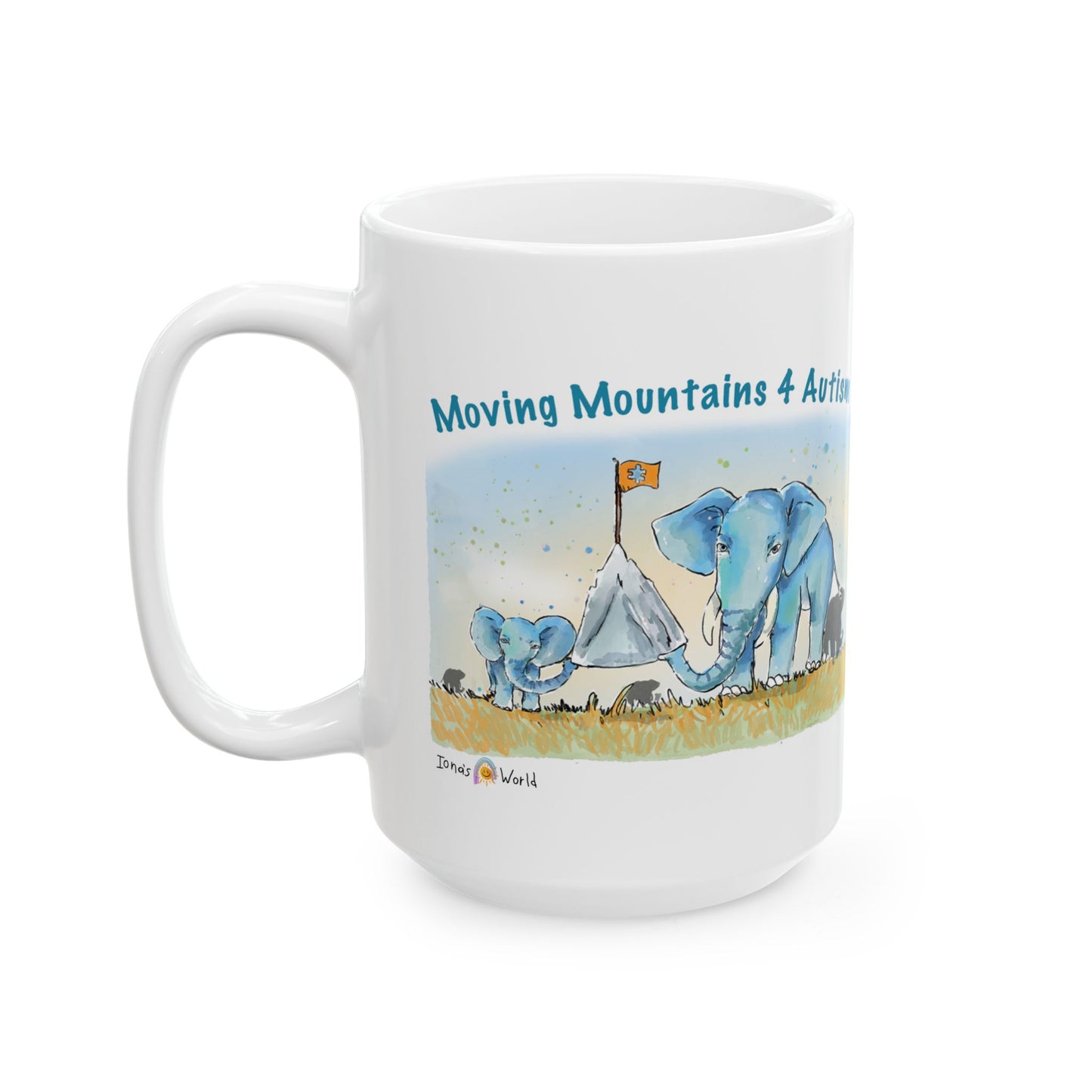 MOVING MOUNTAINS 4 AUTISM - INSPIRATIONAL MUG