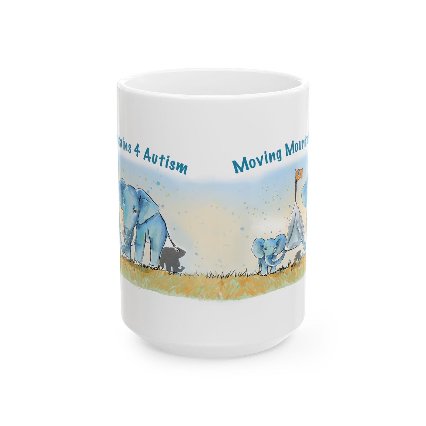 MOVING MOUNTAINS 4 AUTISM - INSPIRATIONAL MUG
