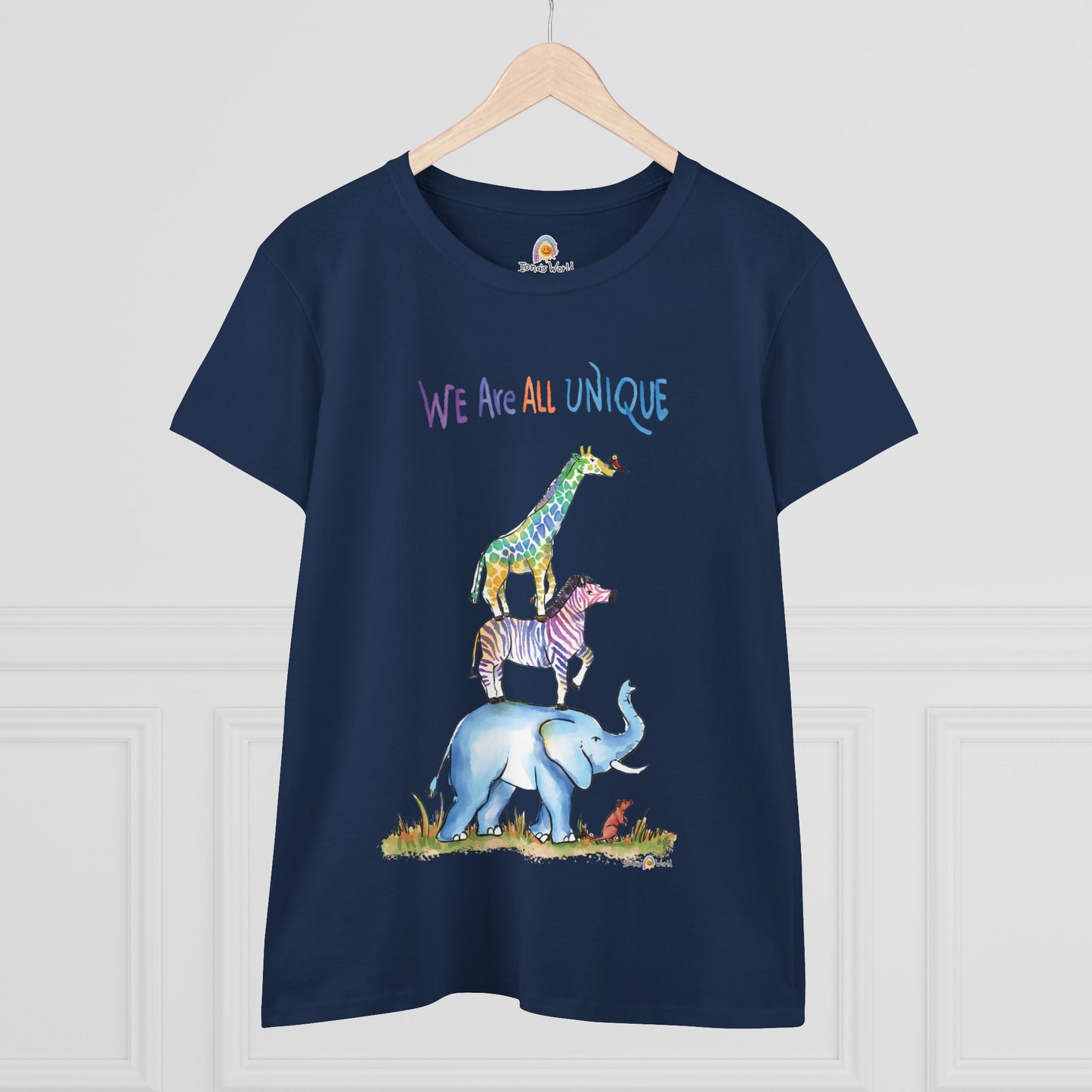 WE ARE ALL UNIQUE - WOMEN'S SHIRT