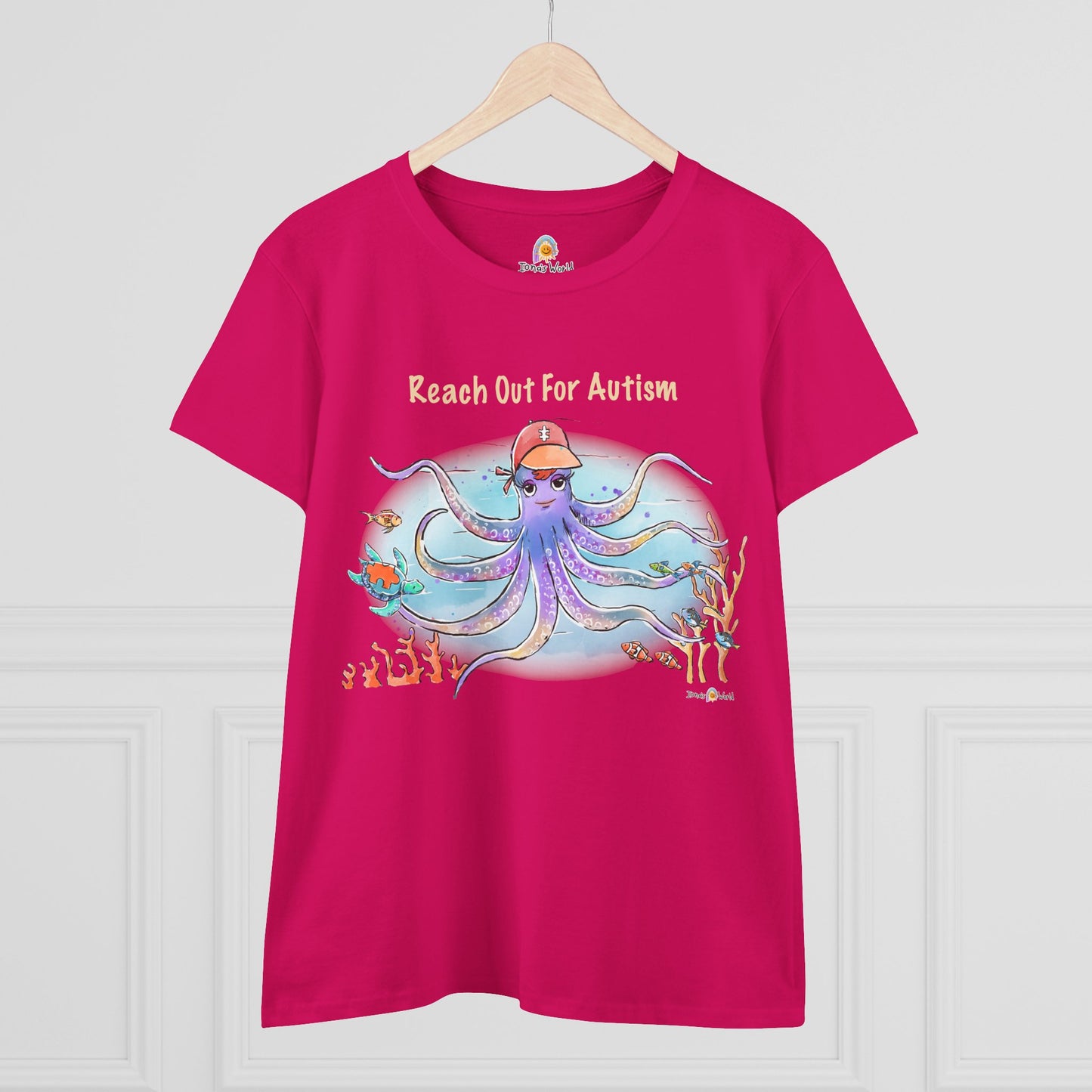 REACH OUT FOR AUTISM - WOMEN'S SHIRT