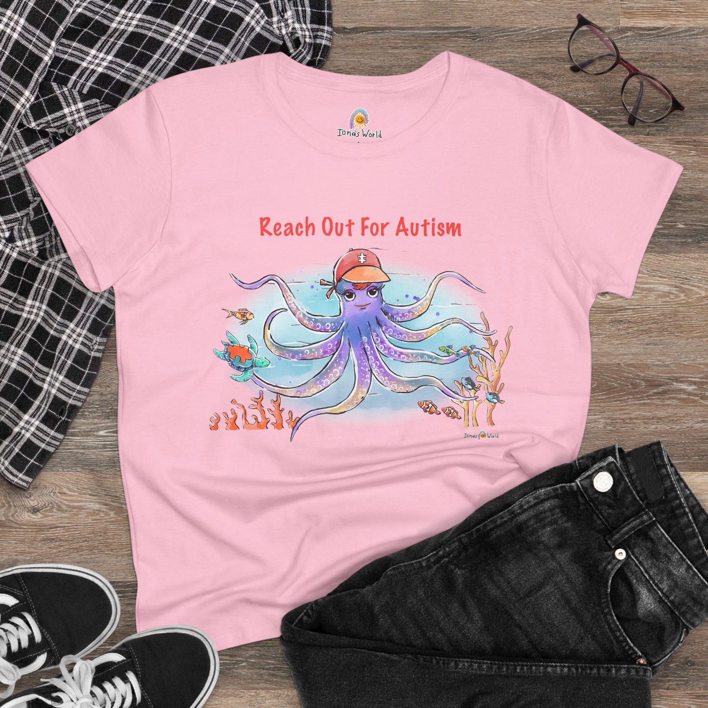 REACH OUT FOR AUTISM - WOMEN'S SHIRT