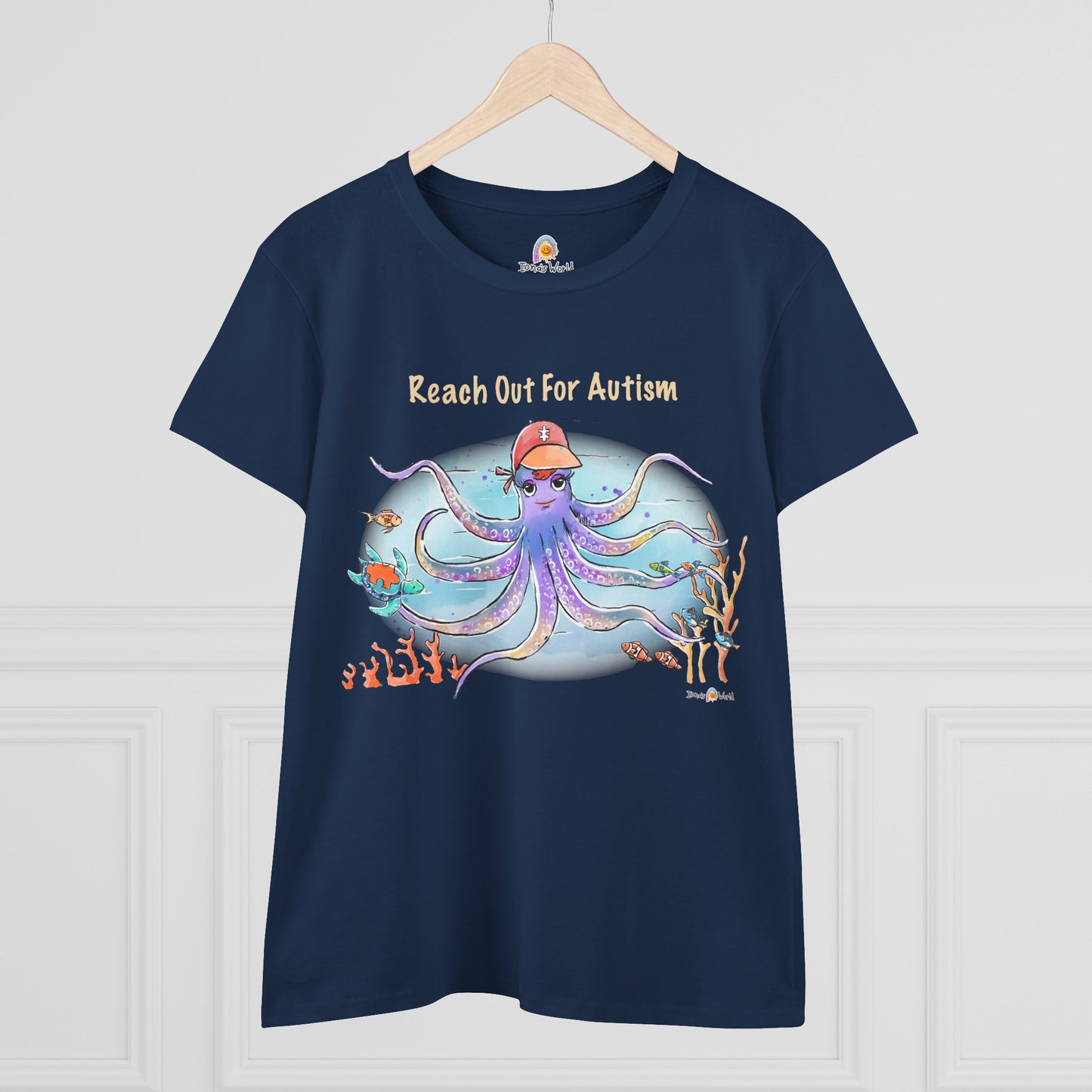 REACH OUT FOR AUTISM - WOMEN'S SHIRT