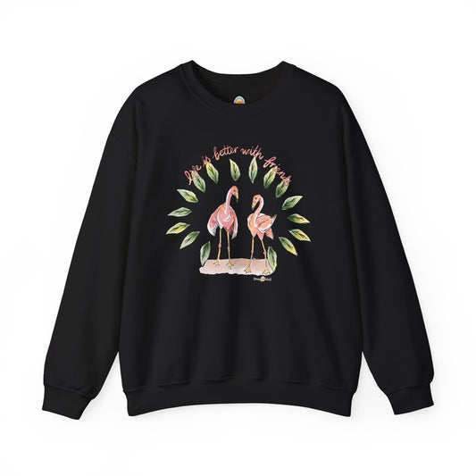 LIFE IS BETTER WITH FRIENDS - SWEATSHIRT