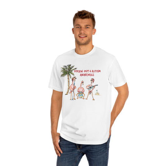 ROCKIN' OUT 4 AUTISM AWARENESS - UNISEX TEE