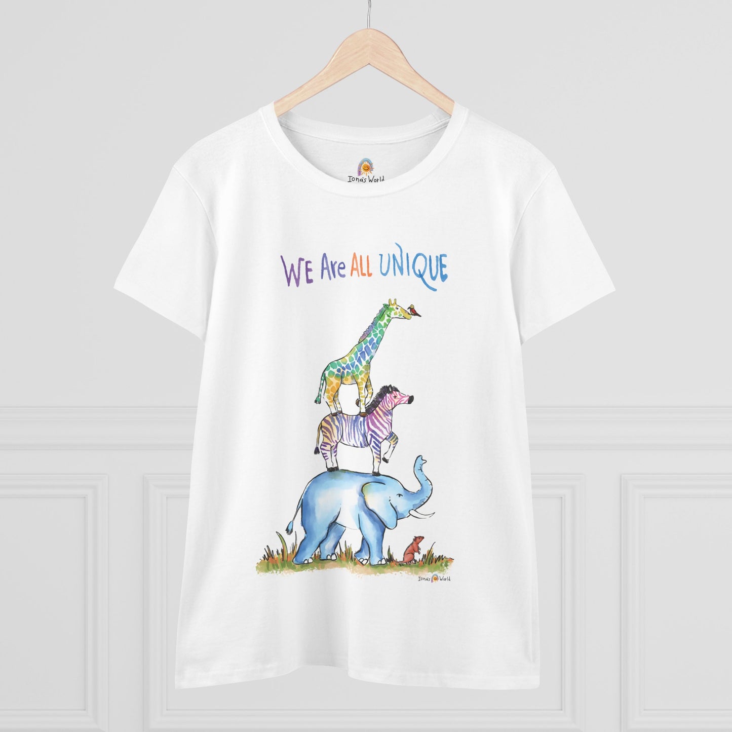 WE ARE ALL UNIQUE - WOMEN'S SHIRT