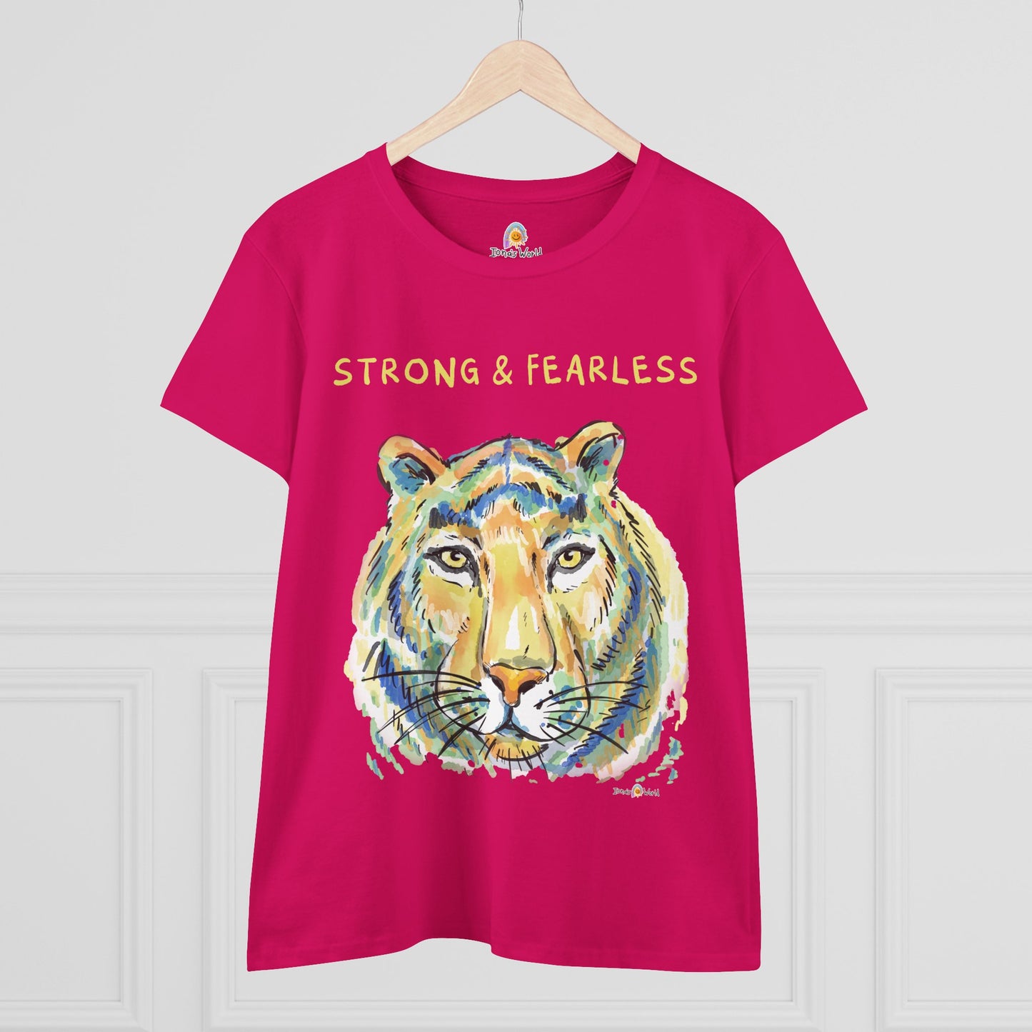 STRONG & FEARLESS - WOMEN'S SHIRT