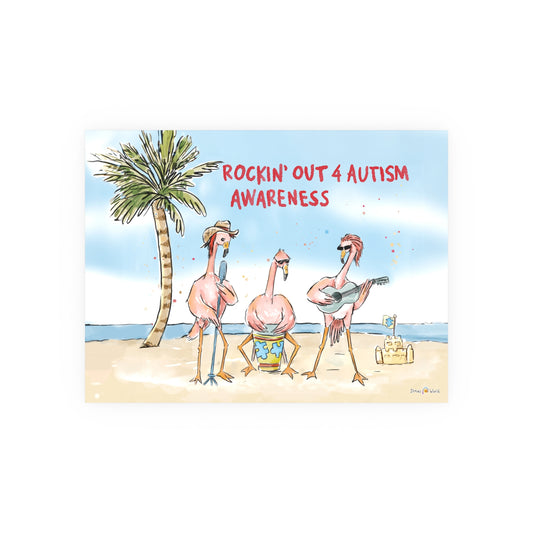 ROCKIN' OUT FOR AUTISM AWARENESS | POSTER