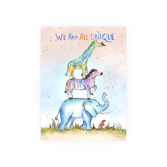 WE ARE ALL UNIQUE | POSTER