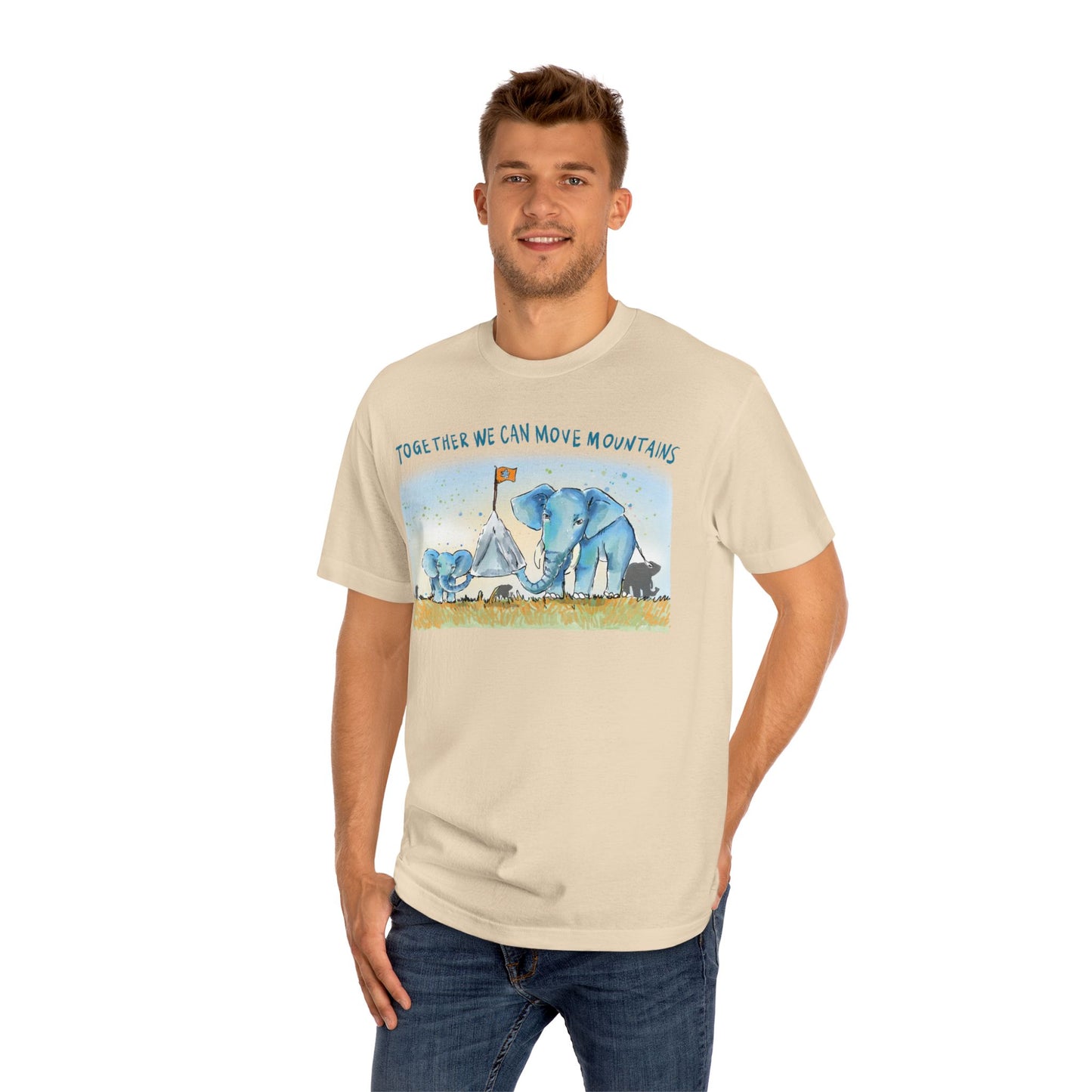 TOGETHER WE CAN MOVE MOUNTAINS - UNISEX TEE
