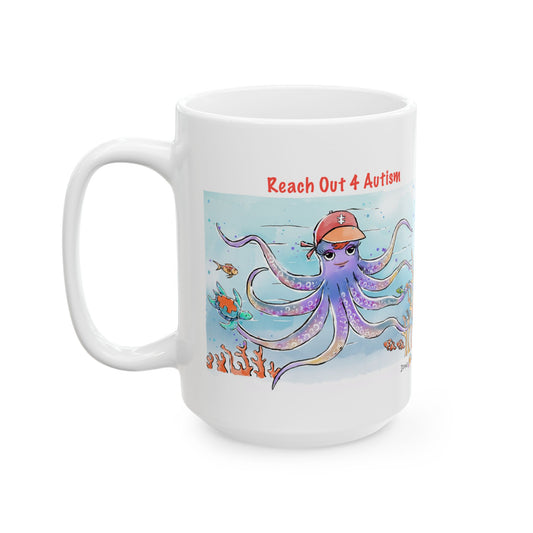 REACH OUT 4 AUTISM - INSPIRATIONAL MUG